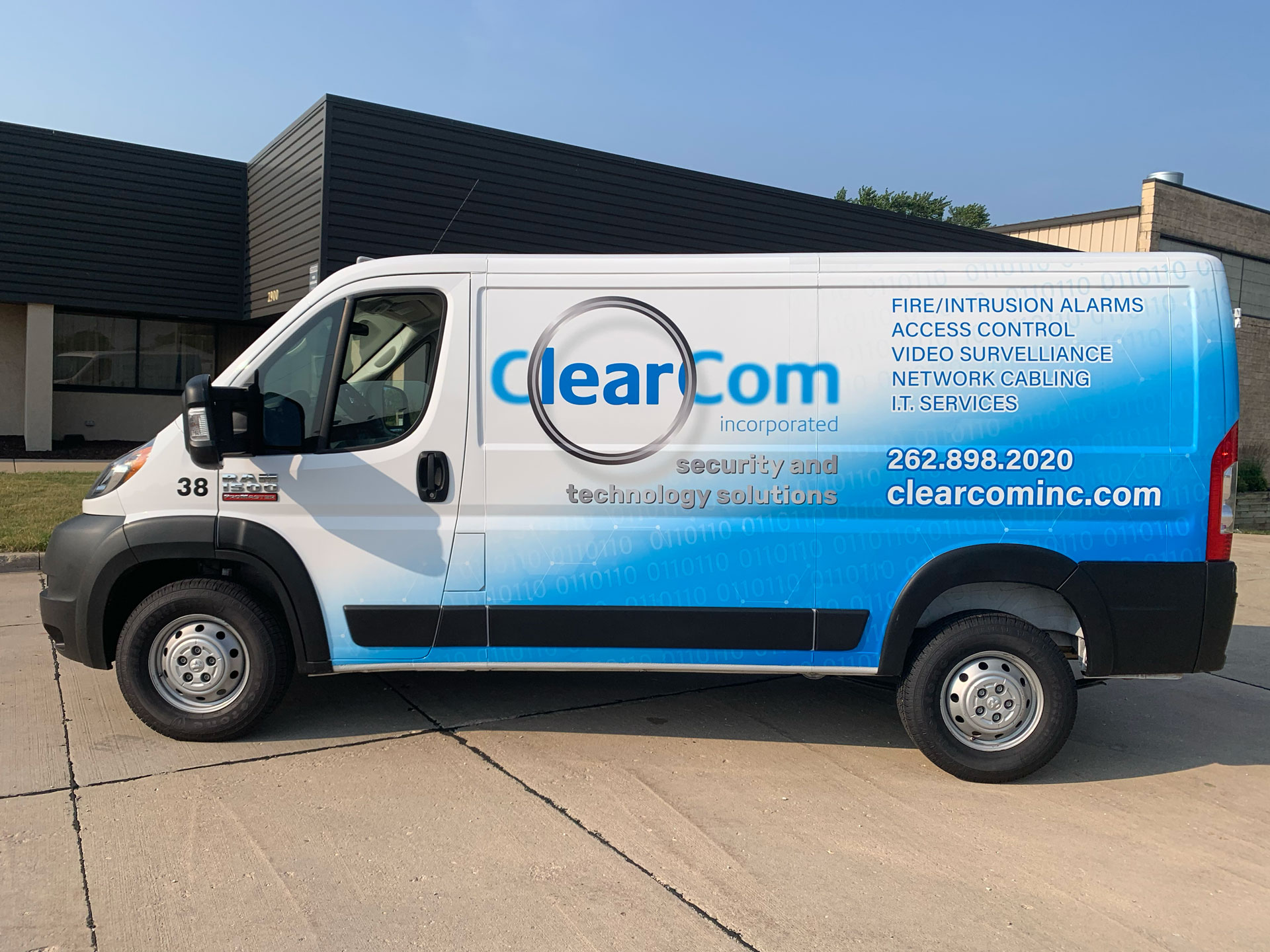 Clearcom Van Web